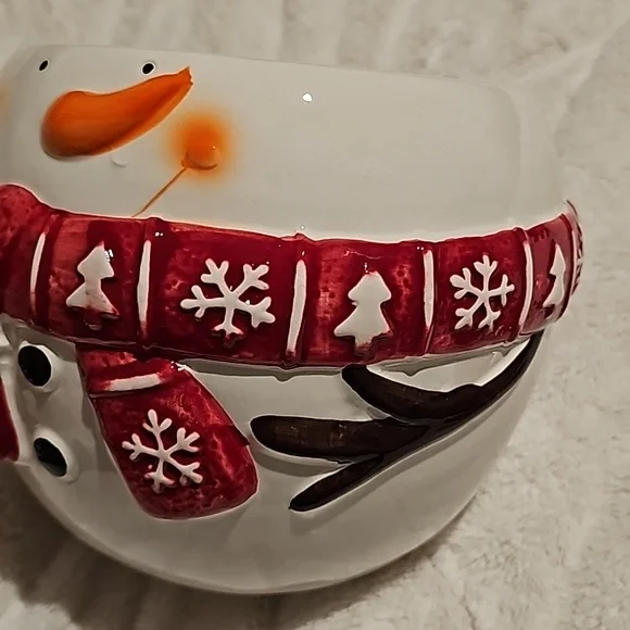 Warm Tidings Snowman Cookie Jar - Picture 5 of 9